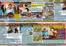 Load image into Gallery viewer, 24 lb. Gentle Giants 'Quality of Life' Feast for Meat Lovers - with Real Beef & Real Bacon -<br>Dog and Puppy Food<br>Natural, Non GMO Ingredients