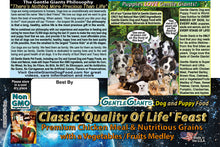 Load image into Gallery viewer, 3 lb. Chicken - Gentle Giants Classic 'Quality of Life' Feast - Dog and Puppy Food<br>Natural, Non GMO Ingredients