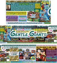 Load image into Gallery viewer, 15 lb. Chicken - Gentle Giants Classic 'Quality of Life' Feast -<br>Dog and Puppy Food<br>Natural, Non GMO Ingredients