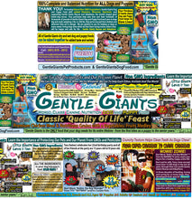 Load image into Gallery viewer, 30 lb. Chicken - Gentle Giants Classic 'Quality of Life' Feast -<br>Dog and Puppy Food<br>Natural, Non GMO Ingredients