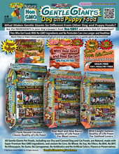 Load image into Gallery viewer, 3 lb. Chicken - Gentle Giants Classic 'Quality of Life' Feast - Dog and Puppy Food<br>Natural, Non GMO Ingredients
