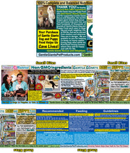 Load image into Gallery viewer, 3 lb. Small Bites Chicken - Gentle Giants Classic 'Quality of Life' Feast - Dog and Puppy Food<br>Natural, Non GMO Ingredients