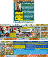 Load image into Gallery viewer, 3 lb. Small Bites Salmon - Gentle Giants 'Quality of Life' Feast for Seafood Lovers -<br>Dog and Puppy Food<br>Natural, Non GMO Ingredients