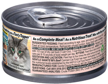 Load image into Gallery viewer, 3 oz. Gentle Giants 'Quality of Life' 90% Beef -<br>Canned Cat and Kitten Food<br>Natural, Non GMO Ingredients<br>