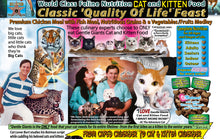 Load image into Gallery viewer, 9 lb. Chicken with Fish - Gentle Giants Classic 'Quality of Life' Feast -<br>Cat and Kitten Food<br>Natural, Non GMO Ingredients