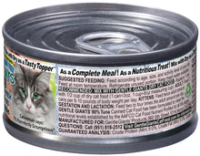 Load image into Gallery viewer, 3 oz. Gentle Giants 'Quality of Life' 90% Tuna -<br>Canned Cat and Kitten Food<br>Natural, Non GMO Ingredients<br>