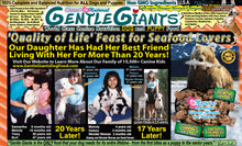 Load image into Gallery viewer, 18 lb. Salmon - Gentle Giants 'Quality of Life' Feast for Seafood Lovers -<br>Dog and Puppy Food<br>Natural, Non GMO Ingredients