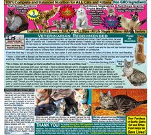 Load image into Gallery viewer, 18 lb. Chicken with Fish - Gentle Giants Classic 'Quality of Life' Feast -<br>Cat and Kitten Food<br>Natural, Non GMO Ingredients