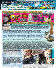 Load image into Gallery viewer, 3 lb. Chicken with Fish - Gentle Giants Classic 'Quality of Life' Feast -<br>Cat and Kitten Food<br>Natural, Non GMO Ingredients