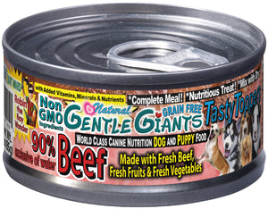 Gentle Giants 'Quality of Life' 90% Beef -Canned Dog and