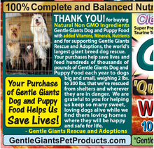 Load image into Gallery viewer, 3 lb. Small Bites - Gentle Giants &#39;Quality of Life&#39; Feast for Meat Lovers - with Real Beef &amp; Real Bacon -&lt;br&gt;Dog and Puppy Food&lt;br&gt;Natural, Non GMO Ingredients
