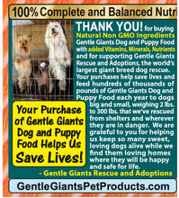 Load image into Gallery viewer, 3 lb. Small Bites Salmon - Gentle Giants &#39;Quality of Life&#39; Feast for Seafood Lovers -&lt;br&gt;Dog and Puppy Food&lt;br&gt;Natural, Non GMO Ingredients
