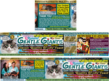 Load image into Gallery viewer, 9 lb. Chicken with Fish - Gentle Giants Classic &#39;Quality of Life&#39; Feast -&lt;br&gt;Cat and Kitten Food&lt;br&gt;Natural, Non GMO Ingredients
