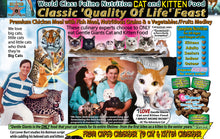 Load image into Gallery viewer, 9 lb. Chicken with Fish - Gentle Giants Classic &#39;Quality of Life&#39; Feast -&lt;br&gt;Cat and Kitten Food&lt;br&gt;Natural, Non GMO Ingredients
