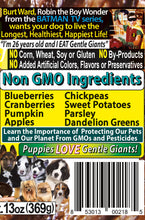 Load image into Gallery viewer, 13 oz. Gentle Giants &#39;Quality of Life&#39; 90% Beef -&lt;br&gt;Canned Dog and Puppy Food&lt;br&gt;Natural, Non GMO Ingredients&lt;br&gt;
