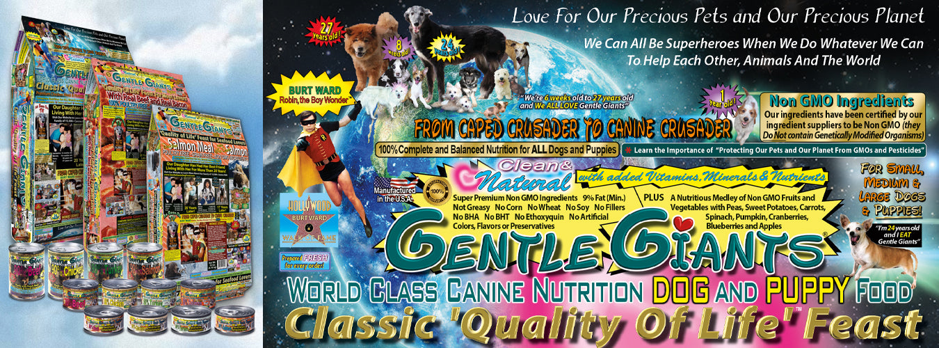 Gentle giants clearance dog food ellen